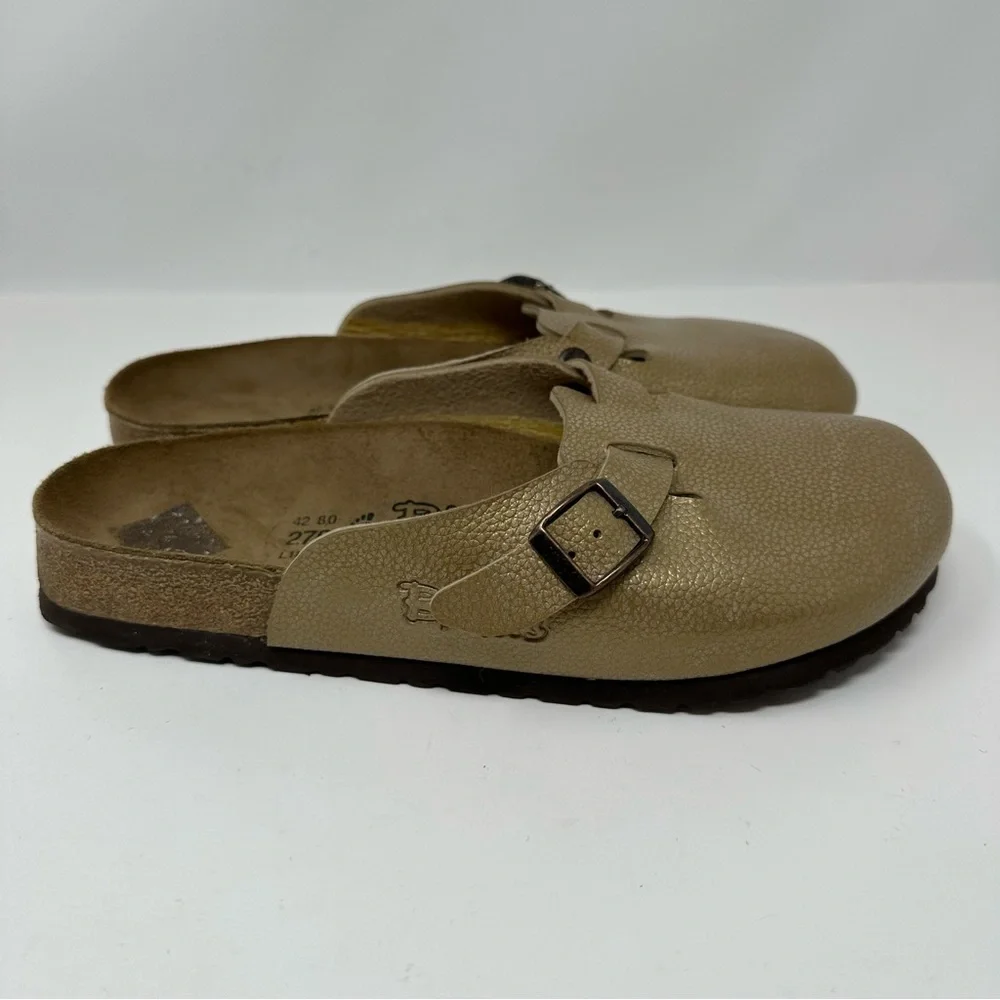 Birkenstock Gold Mules & Clogs - Picture 2 of 11